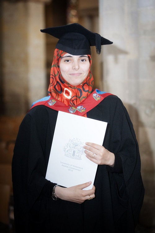 Hajar el Hamss graduation 750